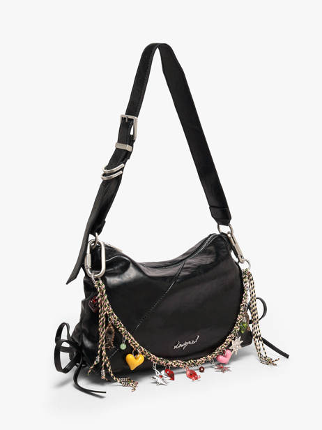 Sac Bandoulière Gravity Desigual Noir gravity 26WAXP78 vue secondaire 1
