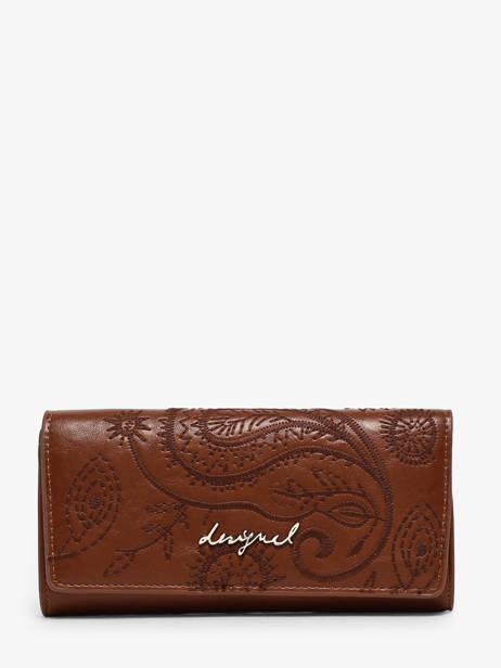 Portefeuille Desigual Marron sirocco 26WAYP27