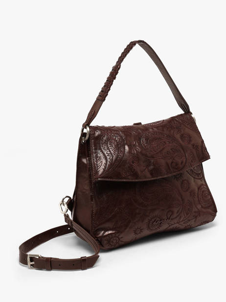 Cross Body Tas Sirocco Desigual Bruin sirocco 26WAKP28 ander zicht 1