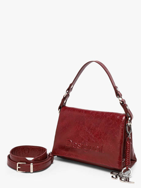 Sac Bandoulière Half Logo Desigual Rouge half logo 26WAXP80 vue secondaire 1