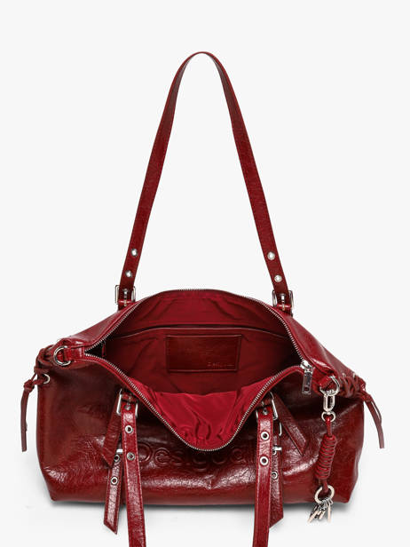 Schoudertas Half Logo Desigual Rood half logo 26WAXP55 ander zicht 2