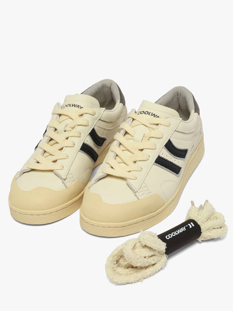 Sneakers Uit Leder Coolway Geel men 8673859 ander zicht 1
