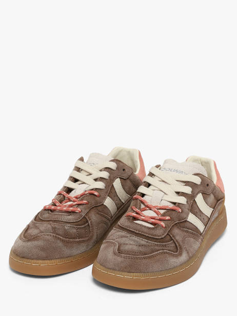 Sneakers Uit Leder Coolway Bruin women 7623401 ander zicht 1