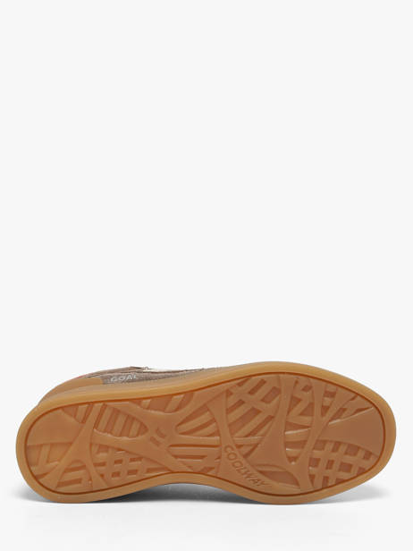 Sneakers Uit Leder Coolway Bruin women 7623401 ander zicht 4