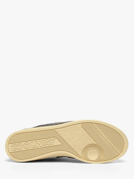 Sneakers Uit Leder Coolway Blauw men 8603859 ander zicht 4
