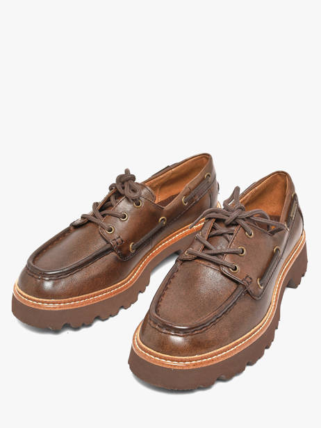 Chaussures Derbies En Cuir Tamaris Marron women 47 vue secondaire 1