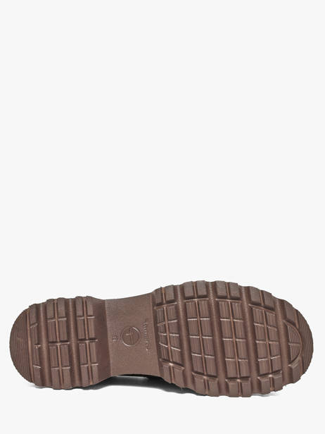 Chaussures Derbies En Cuir Tamaris Marron women 47 vue secondaire 4