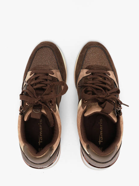 Sneakers En Cuir Tamaris Marron women 41 vue secondaire 3