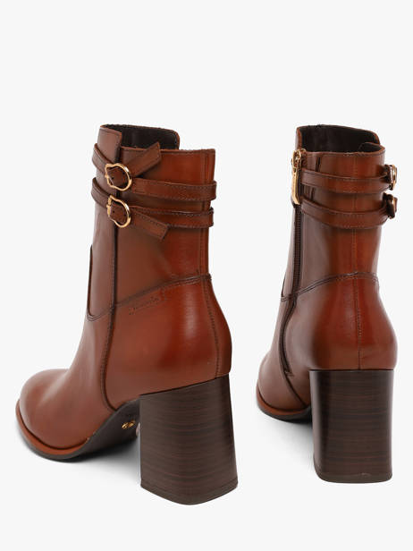 Bottines à Talon En Cuir Tamaris Marron women 47 vue secondaire 2