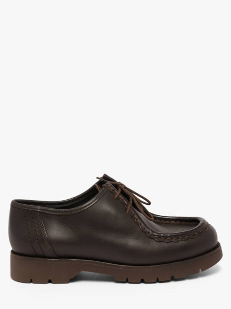 Derby Veterschoenen Uit Leder Kleman Bruin women ZA72107