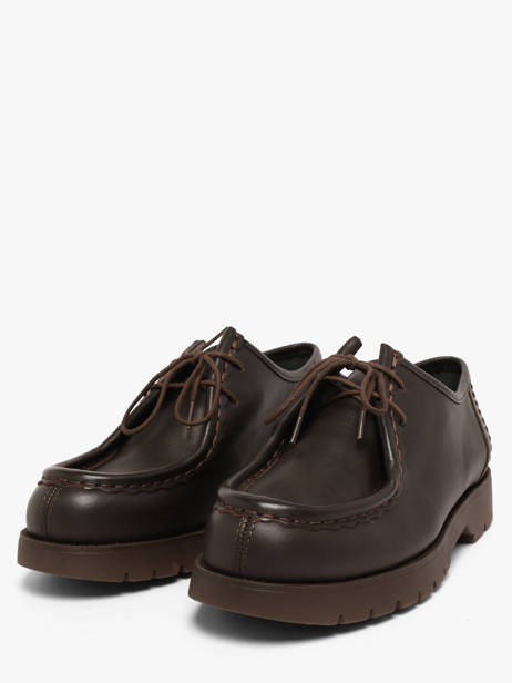 Derby Veterschoenen Uit Leder Kleman Bruin women ZA72107 ander zicht 1