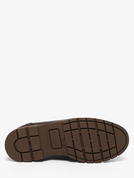 Derby Veterschoenen Uit Leder Kleman Bruin women ZA72107 ander zicht 4