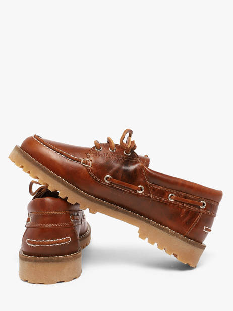 Bootschoenen Uit Leder Pavement Bruin women 24324052 ander zicht 1