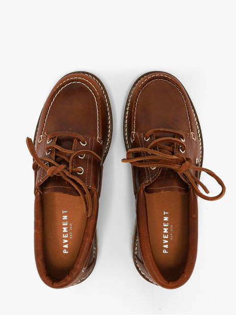 Bootschoenen Uit Leder Pavement Bruin women 24324052 ander zicht 2