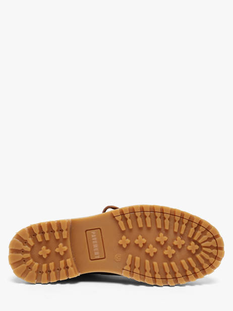 Bootschoenen Uit Leder Pavement Bruin women 24324052 ander zicht 3