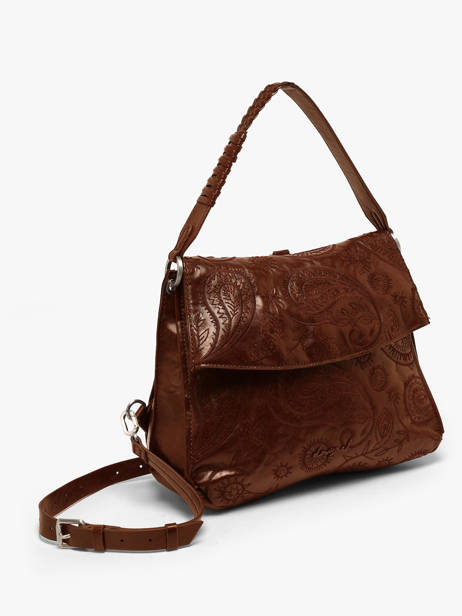 Cross Body Tas Sirocco Desigual Bruin sirocco 26WAKP29 ander zicht 1
