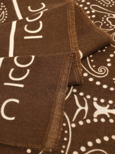 Foulard Pieces Marron mara 17160917 vue secondaire 1