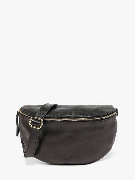 Heuptasje Leder Milano Zwart nine NI21123O