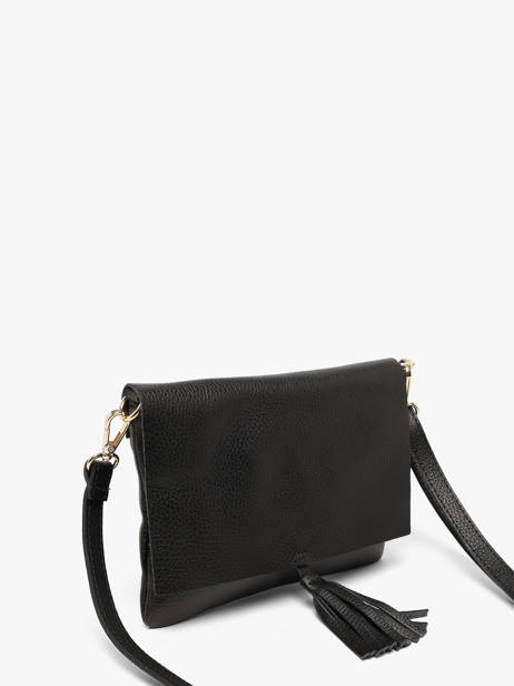 Sac Bandoulière Caviar Milano Noir caviar CA22112O vue secondaire 1