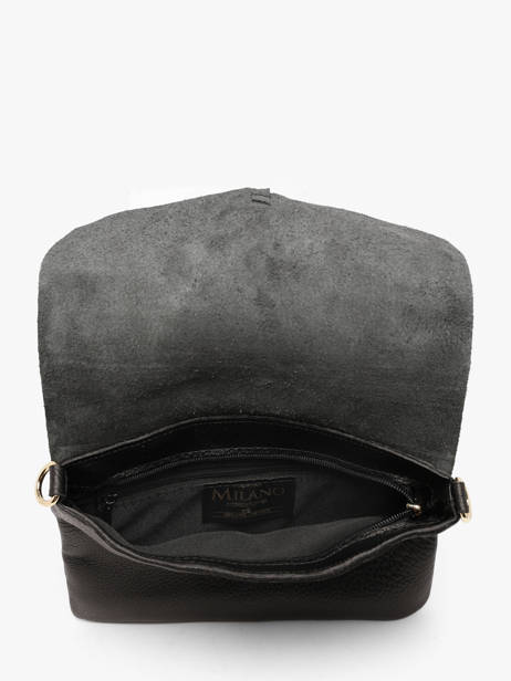 Sac Bandoulière Caviar Milano Noir caviar CA22112O vue secondaire 2