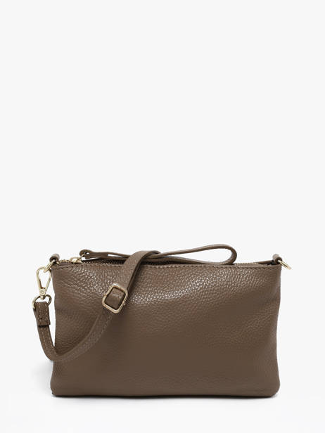 Cross Body Tas Caviar Milano Bruin caviar CA26063