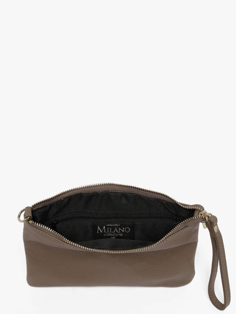 Cross Body Tas Caviar Milano Bruin caviar CA26063 ander zicht 2