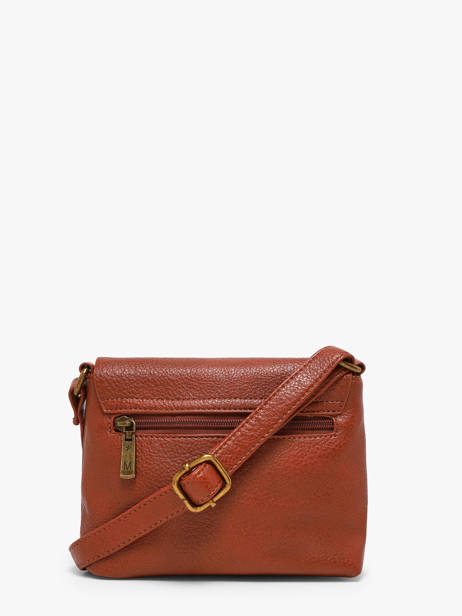 Cross Body Tas Soft Mandoline Bruin soft MD1309 ander zicht 3