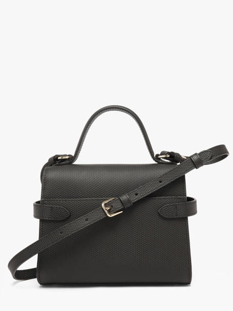 Cross Body Tas S Emilie Leder Le tanneur Zwart emily TEMI1003 ander zicht 5