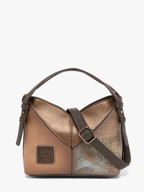 Sac Porté épaule Voyage Anekke Marron voyage 43821452 vue secondaire 3