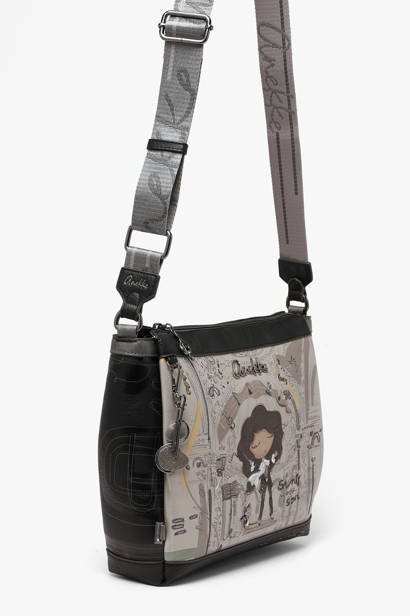 Cross Body Tas Orchestra Anekke Grijs orchestra 43803039 ander zicht 1