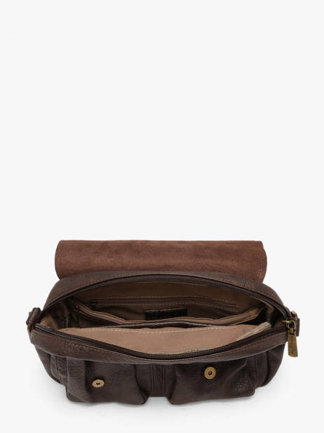 Cross Body Tas Sangle Mandoline Bruin sangle MD511 ander zicht 2