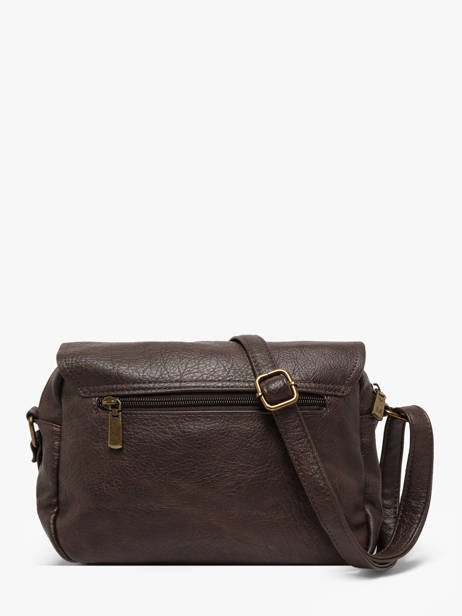 Cross Body Tas Sangle Mandoline Bruin sangle MD511 ander zicht 3