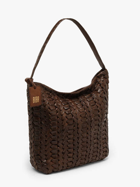 Schoudertas Heritage Leder Biba Bruin heritage ELK1L ander zicht 1