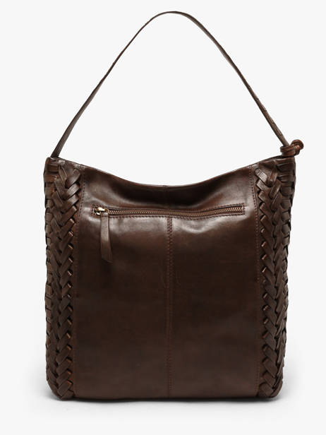 Schoudertas Heritage Leder Biba Bruin heritage ELK1L ander zicht 3