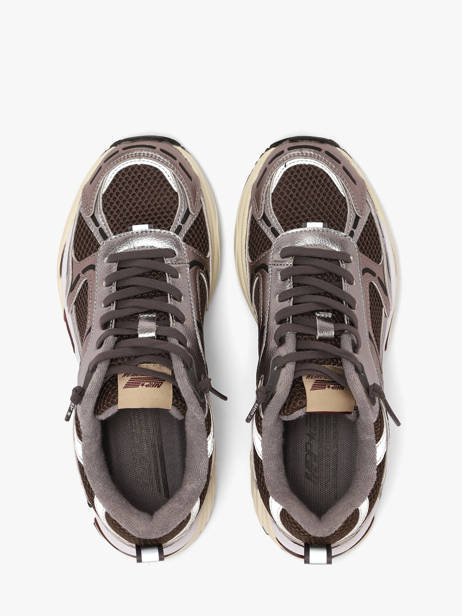 Sneakers Uit Leder Mrp star Zilver women 59 ander zicht 3