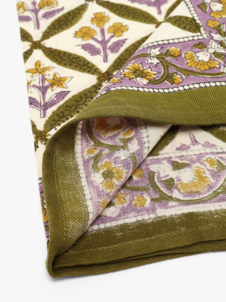 Foulard Byzantine Groen foulard ZEN ander zicht 2