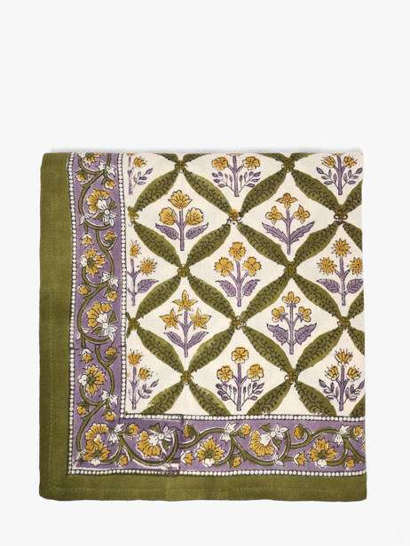 Foulard Byzantine Groen foulard ZEN ander zicht 1