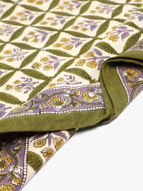 Foulard Byzantine Groen foulard ZEN ander zicht 2
