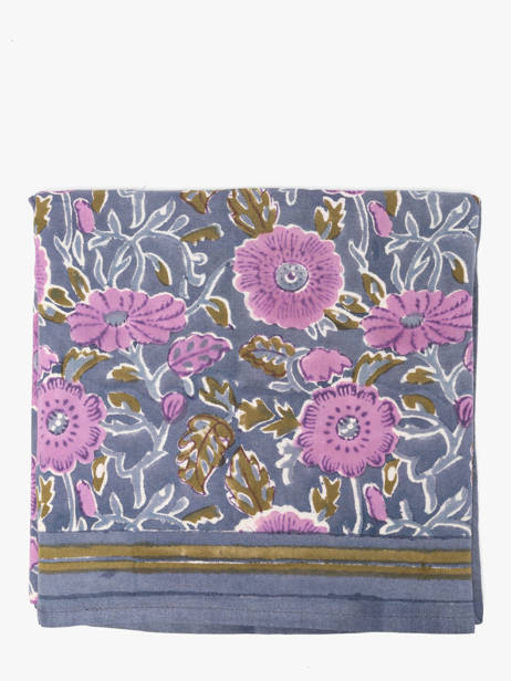 Foulard Byzantine Blauw foulard ANI ander zicht 1