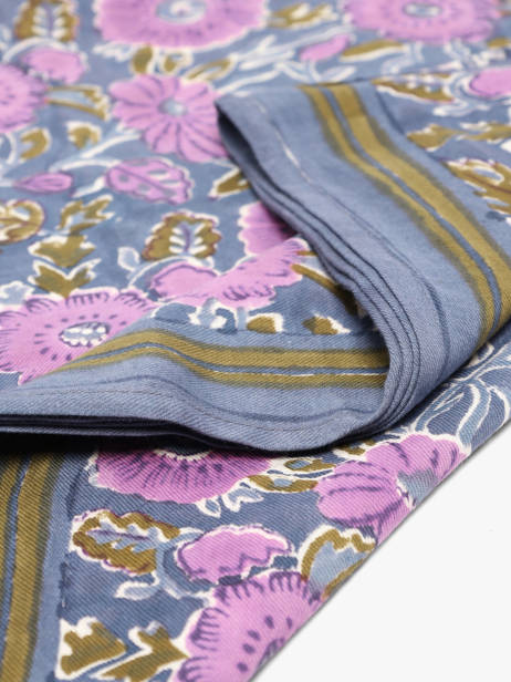 Foulard Byzantine Blauw foulard ANI ander zicht 2