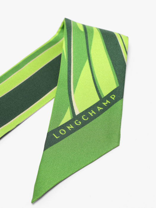 Longchamp Soie gots Etole Vert