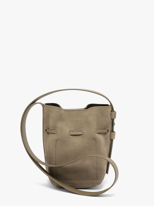 Longchamp Le roseau coulisse nubuck Handtas Bruin