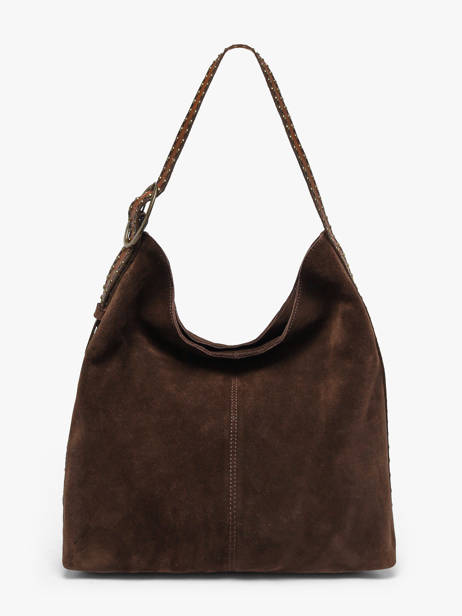 Schoudertas Heritage Leder Biba Bruin heritage LEF1L