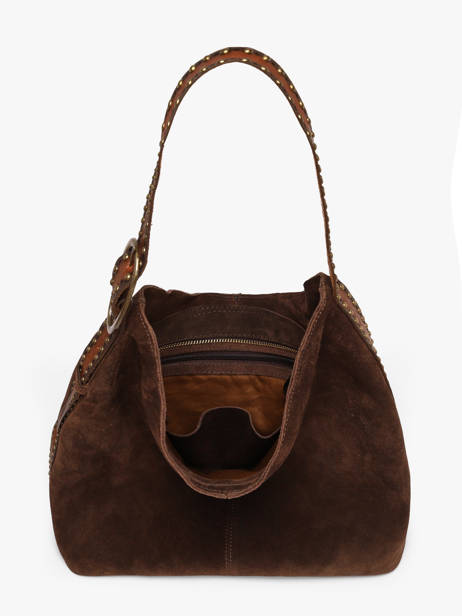 Schoudertas Heritage Leder Biba Bruin heritage LEF1L ander zicht 2
