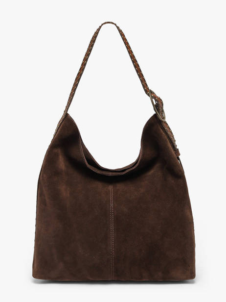 Schoudertas Heritage Leder Biba Bruin heritage LEF1L ander zicht 3