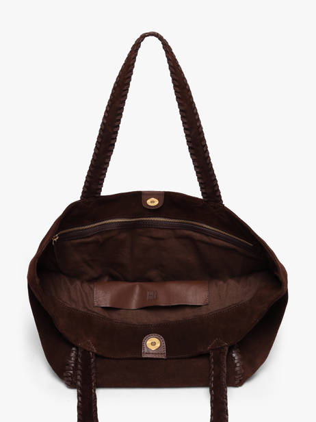 Sac Porté épaule Heritage Cuir Biba Marron heritage NAW1L vue secondaire 2
