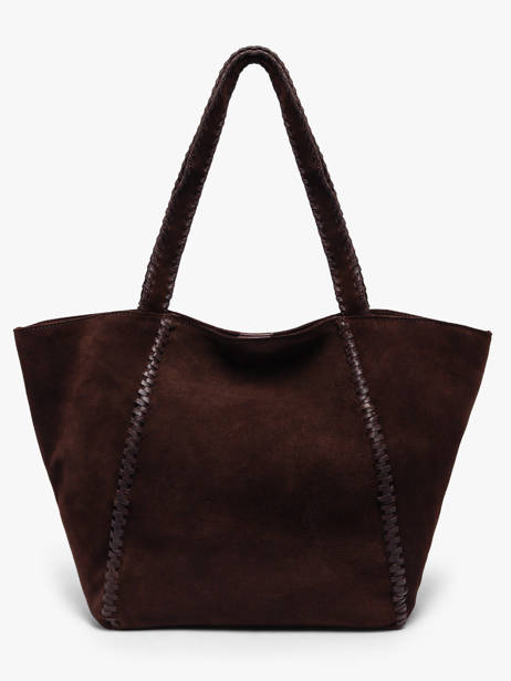 Sac Porté épaule Heritage Cuir Biba Marron heritage NAW1L vue secondaire 3
