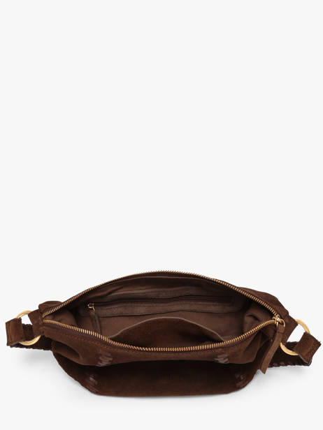 Sac Bandoulière Heritage Cuir Biba Marron heritage NAW3L vue secondaire 2