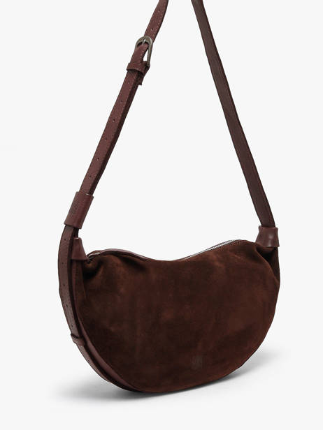 Cross Body Tas Leather Leder Biba Bruin leather LAA1L ander zicht 1