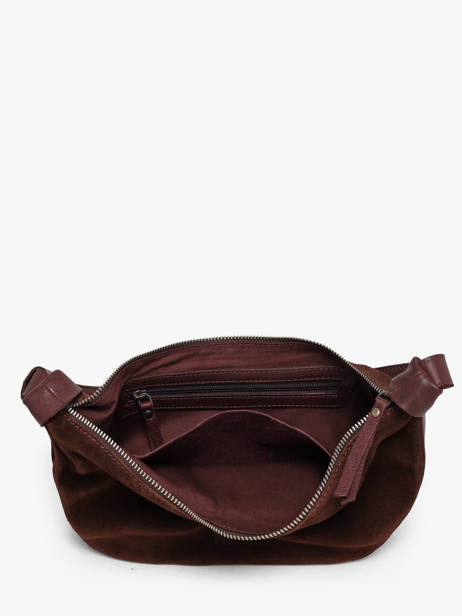 Cross Body Tas Leather Leder Biba Bruin leather LAA1L ander zicht 2